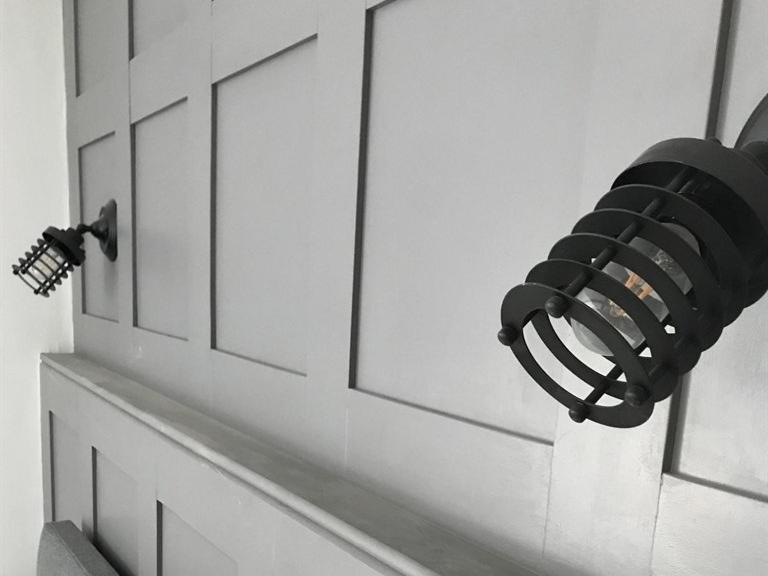 No.16 Hotel Seaham Phòng bức ảnh A wall-mounted spotlight